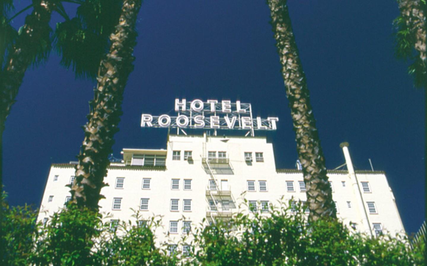 The Hollywood Roosevelt Hotell Los Angeles Exteriör bild
